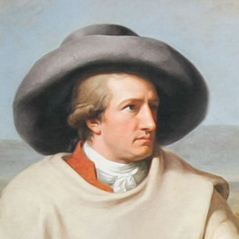 Goethe in der Campagne 