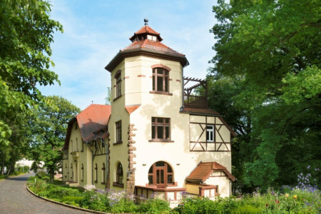 Einst "Haus Energie"; heute Wilhelm-Ostwald-Museum in Großbothen