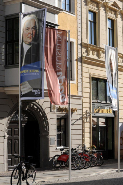 Das Bosehaus am Thomaskirchhof. Heimstatt des Bach-Museums Leipzig,© Bach-Archiv Leipzig, Gert Mothes