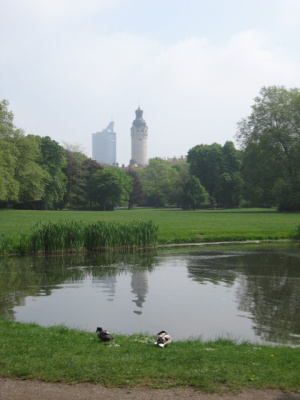 Clara-Park in Leipzig. Foto: U. u. H. Drechsel