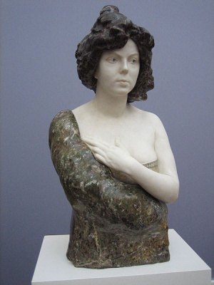 Marmorbüste Elsa Asenijeffs von Max Klinger, Foto: Oliver Kurmis