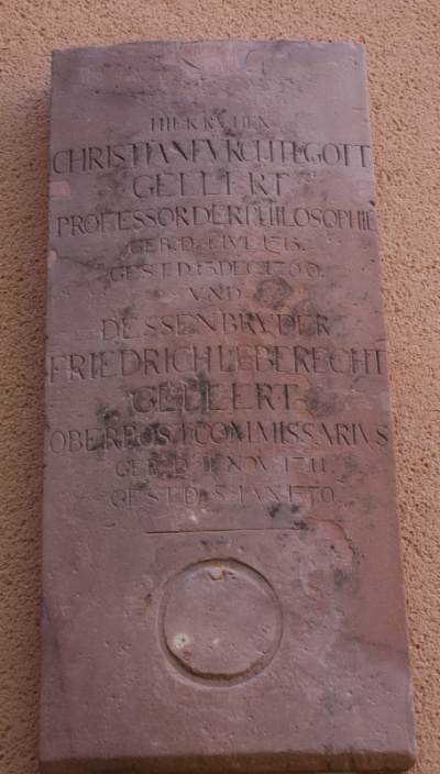 Gellerts Grabplatte, Grassi-Museum
