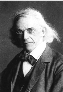 Theodor Mommsen im hohen Alter.