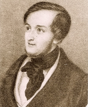 Der junge Richard Wagner um 1830. (12)