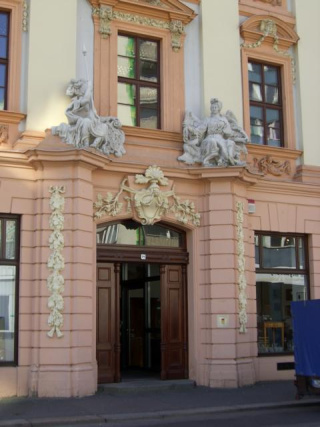 Eingang des Romanushauses