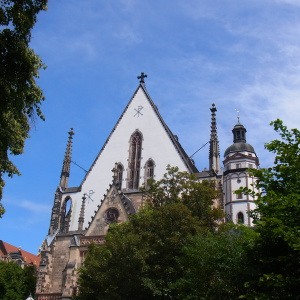 Thomaskirche zu Leipzig. Foto: W. Brekle.