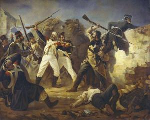 Finnisches Regiment in der Völkerschlacht bei Leipzig. Foto: Babaew.