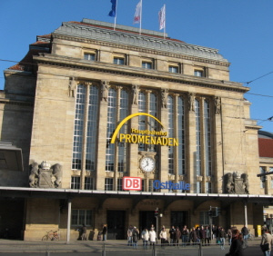 Der Hauptbahnhof Leipzig. Foto: W. Brekle
